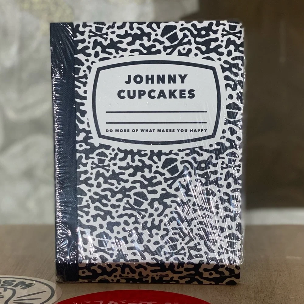 Johnny Cupcakes Notebook & Stickers - Picture 5 of 5